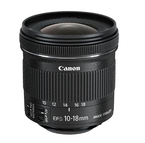 Canon EF-S 10-18mm F4.5-5.6 IS STM, zoom grandangolare per APS-C